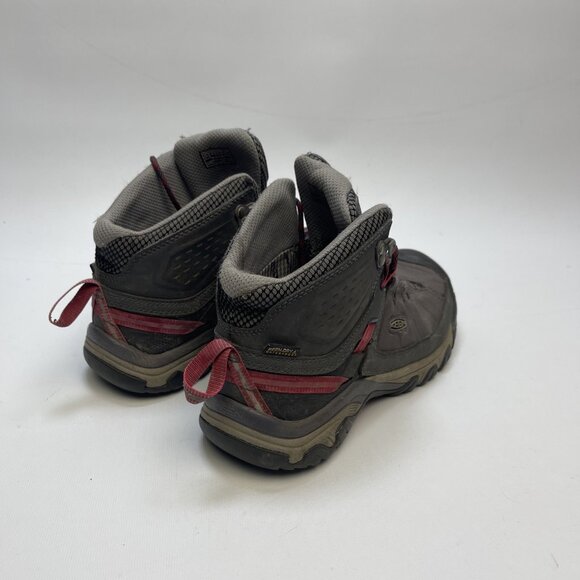 Keen Targhee III Waterproof Mid Hiking Boots Women Size 7 US Red / Brown Outdoor - Picture 2 of 16
